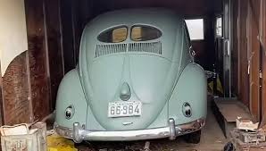 Image result for Dark Blue 1950 Beetle