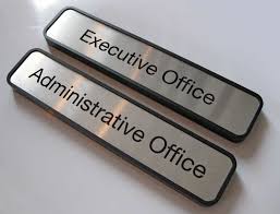 Office Signs Room Signs Administration Signs Office Signage In 2020 Office Door Name Plates Office Signage Office Door Signs