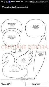 eu amo artesanato cisne em feltro com molde couture pour bebe coudre animaux en tissu coloriage lady bug debout gratuit
