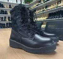 XC-Botas de combate duraderas con suela de goma, calzado ...