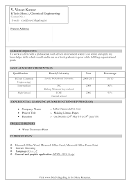 You may check out our 40 page resume format templates for freshers of engineering, mca, mba, bsc computer science degree. Chemical Engineering Fresher Resume How To Draft A Chemical Engineering Fresher Engineering Resume Templates Resume Template Word Resume Format For Freshers