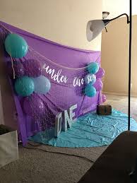 The best thing we did to stick to a budget was to find a i love to create backdrops for buffet tables. Backdrop Diy Mermaid Birthday Party Ideas Novocom Top