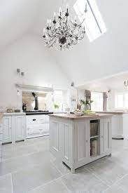 Kitchen Kitchen Flooring Patterned Floor Tiles Grey Kitchens