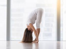 Yoga with modi padahastasana russian. Padahastasana The Immense Source Of Power And Peace Hand Under Foot Pose