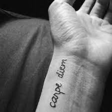 100 best carpe diem tattoos and meanings. 70 Carpe Diem Tattoo Designs For Men Seize The Day Ink Ideas Christian Wrist Tattoos Carpe Diem Tattoos