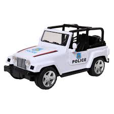 Đồ chơi xe ô tô cảnh sát kiểu dáng xe Jeep (Có đèn và nhạc)