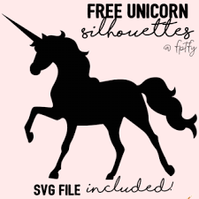 Free Unicorn Silhouettes Unicorn Images Unicorn Svg Unicorn