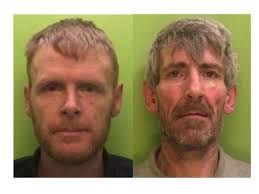 Two men- one of whom attacked police car with sledgehammer- jailed after  Nottinghamshire pub burglary
