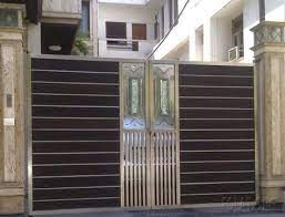 Pintu pagar baik di gunakan untuk pengaman utama rumah. 29 Ide Pagar Stainless Stell Pagar Rumah Pintu