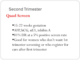 Second Trimester Maternal Serum Screening Ppt Video Online Download