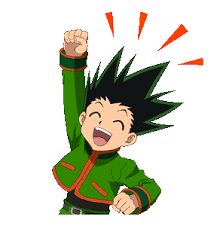 View hunter x hunter gif background. Line Official Stickers Hunter Hunter Animated Stickers Example With Gif Animation