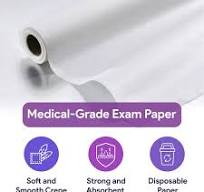 Medical Exam Table Paper Rolls - 18" x 260" - 12 Pack