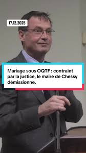 Mariage sous OQTF : contraint par la justice, le maire de Chessy démissionne