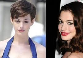 Anne Hathaway s kratkimi lasmi