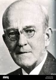 OSWALD AVERY (1877-1955) Canadian-American physician and medical researcher  about 1938 Stock Photo