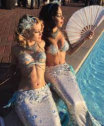 Mermaid Mermaids sirens seashell bra starfish bra pool summer | Mermaid  fashion, Mermaid outfit, Mermaid bra