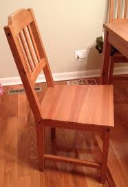 It is a dark finish,counter height table w/ ladder back chairs & a buffet & hutch. Refinishing Old Dining Room Set 12 Steps With Pictures Instructables