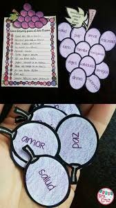 Ano Nuevo Las Doce Uvas 12 Grapes Activity For Spanish New Year With Digital Spanish Classroom Teaching Spanish Elementary Spanish