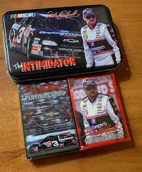 Nascar collectibles jeff gordon nascar nascar champions race cars baseball cards auto racing painting girls cold. Dale Earnhardt Playing Cards With Tin 2000 Playingcards