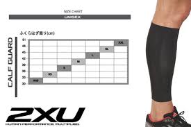 2xu Unisex Men Gap Dis Elite Mcs Compression Calf Guard Elite Mcs Compression Calf Guard Calf Tights