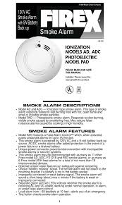 Batteries in a smoke detector should be checked for safety reasons monthly and for those same safty reasons they should be replaced annually! Firex Ad Instructions Manual Pdf Download Manualslib