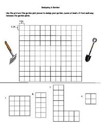Design A Garden Area And Perimeter Freebie For Practicing Area And Perimeter While Designing A Garden Great For Spring And Summer It S Area Perimeter Early Math Curriculum