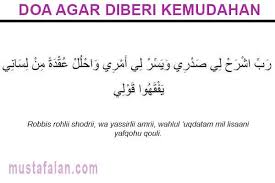 Dengan doa, segala sesuatunya bisa berubah. Doa Agar Diberi Kemudahan Dalam Menghadapi Masalah Mustafalan