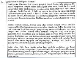 Perhatikan teks di bawah ini dengan seksama dan cermat! Pembahasan Soal Un Bahasa Indonesia Sma Tahun 2018 2019 Nomor 7 Keteladanan Tokoh Dalam Teks Biografi Zuhri Indonesia
