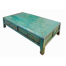 Only genuine antique chinese coffee tables approved for sale on www.sellingantiques.co.uk. Image Of Chinese Coffee Table In Distressed Blue Lacquer Coffee Table Chinese Coffee Table Table