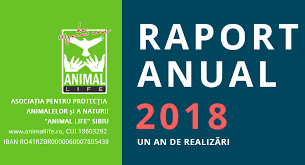 In #timp liber evenimente de: Raportul Anual 2018 Un An De Realizari Animallife Sibiu
