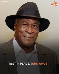 GOOD TIMES" AND "ROOTS" STAR JOHN AMOS DIED AT 84. 💔 😰 His son shares:  "It is with heartfelt sadness that I share with you that my father has  transitioned. He was