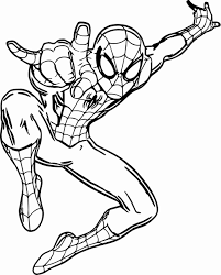 Coloring spiderman can be a little tough because there are a lot of intricacies in his appearance. Coloring Pages For Kids Spiderman Spiderman Coloring Superhero Coloring Pages Avengers Coloring Pages