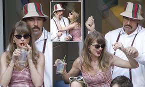 Revealed: Taylor Swift and Travis Kelce's punchy drinks order at US Open as  tennis fans call them out for 'doing too much' | Daily Mail Online