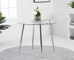 These glass coffee tables uk are offered in various shapes and sizes ranging from trendy to classic ones. Carolina 90cm Round Dining Table Only Oak Furniture