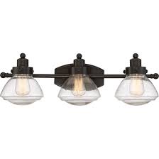 Shop Quoize Scholar Palladian Bronze Steel And Glass 3 Light Bath Light Fixture Overstock 13914843