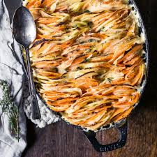 Preheat oven to 400 degrees. Root Vegetable Gratin With Gruyere And Thyme Recipe Sur La Table