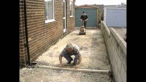 Block paving can be completed using clay pavers but this type of block doesn't provide. How To Lay A Block Paving Driveway Youtube