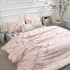 We did not find results for: Amazon Com Smoofy Blush Metallic Print Bling Geometric Design Comforter Set 3pcs Moroccan Pattern Mermaid Luxurious Pink Rose Gold Full Bedding Set Queen Size 1 Comforter 2 Pillowcases Kitchen Dining