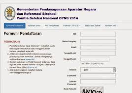 Cara Langkah Pendaftaran Online Tes Seleksi Cpns 2015 Pendaftaran Cpns 2019