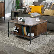Enjoy a coastal centerpiece with this sauder cottage road coffee table. Nova Loft Lift Top Coffee Table Grand Walnut 425615 Sauder Sauder Woodworking