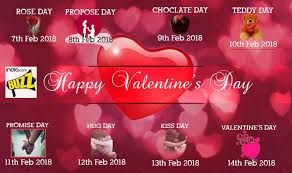 Valentine Week List 2018 Rose Day Propose Day Kiss Day Chocolate Day And List Of Days To Celebrate Until Valentine S Day India Com Happy rose day 2016 cute rose images with quotes for gf/bf happy rose day 7th feb lovely wishes. rose day propose day kiss day