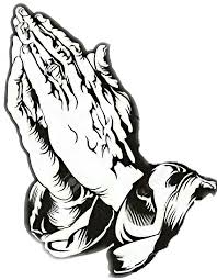 Hands In Prayer Drawing