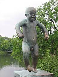 «sinnataggen» er en skulptur i vigelandsanlegget i frognerparken i oslo. Category Sinnataggen Wikimedia Commons
