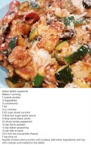 Lean And Green Italian Skillet Casserole Lean And Green Meals Greens Recipe Lean Meals