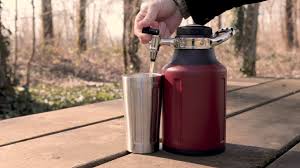 Tungsten gray pressurized growler (128 go/ts) the 128 oz. Ukeg Go 64 Carbonated Growler Getting Started Fill Charge Cap Turn Up Pressure And Pour Youtube