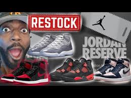 Huge Jordan Reserve RESTOCK Coming Soon The SNKRS APP!! Jordan 1 Patent  Bred, Red Thunder, Cool Grey
