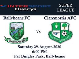 Check spelling or type a new query. Ballyheane Fc We Welcome Claremorris Afc To Pat Quigley Park This Evening At 6 00 Pm Due To Covid Restrictions No Spectators Are Allowed We Plan The Broadcast The Match On Facebook