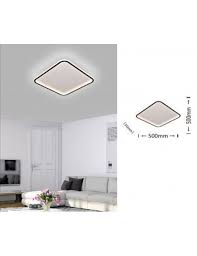 Schau dir angebote von ‪sognidoro‬ auf ebay an. Plafoniera Led Da Soffitto 50w Lampadario Quadrato Bianco Design Moderno Luce Fredda Naturale Per Camera Cucina