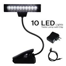 Etoplighting 10 Led Super Bright Lamp Orchestra Music Stand Light Cl Eachpole