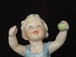 Vintage Royal Worcester Sunday Child Porcelain Figurine